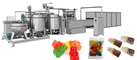 Sucrerie automatique d'ours gommeux faisant la machine fournisseur