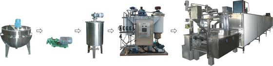 Machine déposante de bonbon dur complet à usine de boisson fournisseur