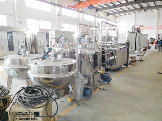 Sucrerie gommeuse de petite de gélatine gelée de pectine faisant la machine fournisseur