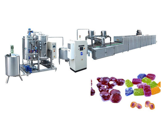 Équipement industriel gommeux de petite capacité automatique de sucrerie fournisseur