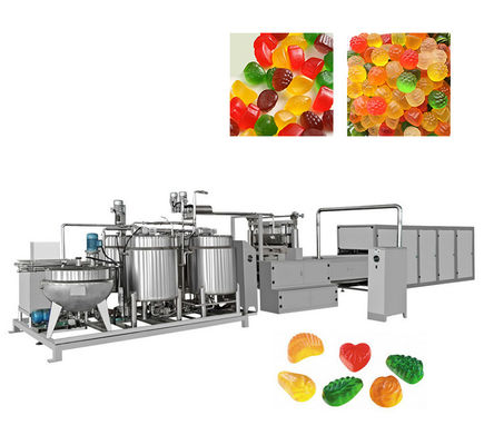 Équipement industriel gommeux de petite capacité automatique de sucrerie fournisseur