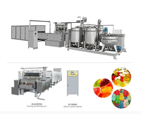 Sucrerie gommeuse de gelée molle dure de confiserie faisant la machine fournisseur