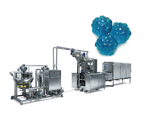 Chaîne de production gommeuse molle commerciale de sucrerie de gelée de sucrerie fournisseur