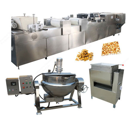 Friandise industrielle d'arachide d'acier inoxydable faisant la machine fournisseur