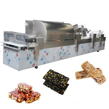 Barre de friandise d'arachide/céréale faisant la machine fournisseur