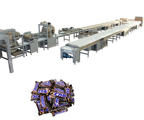 Chaîne de production saine de barre de chocolat d'acier inoxydable de casse-croûte fournisseur