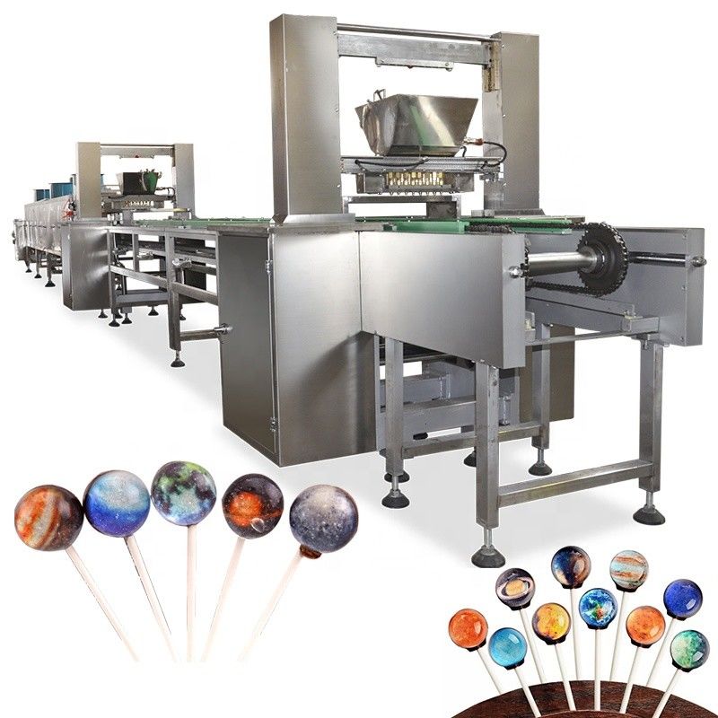 Sucrerie de lucette de galaxie faisant la machine fournisseur