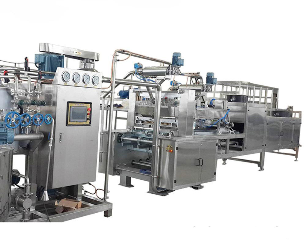 Sucrerie de caramel déposée par professionnel faisant la machine fournisseur